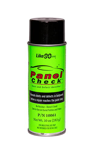 Like90 Panel Check 10 oz. aerosol can allows shops to identify defects before they reach the paint shop.